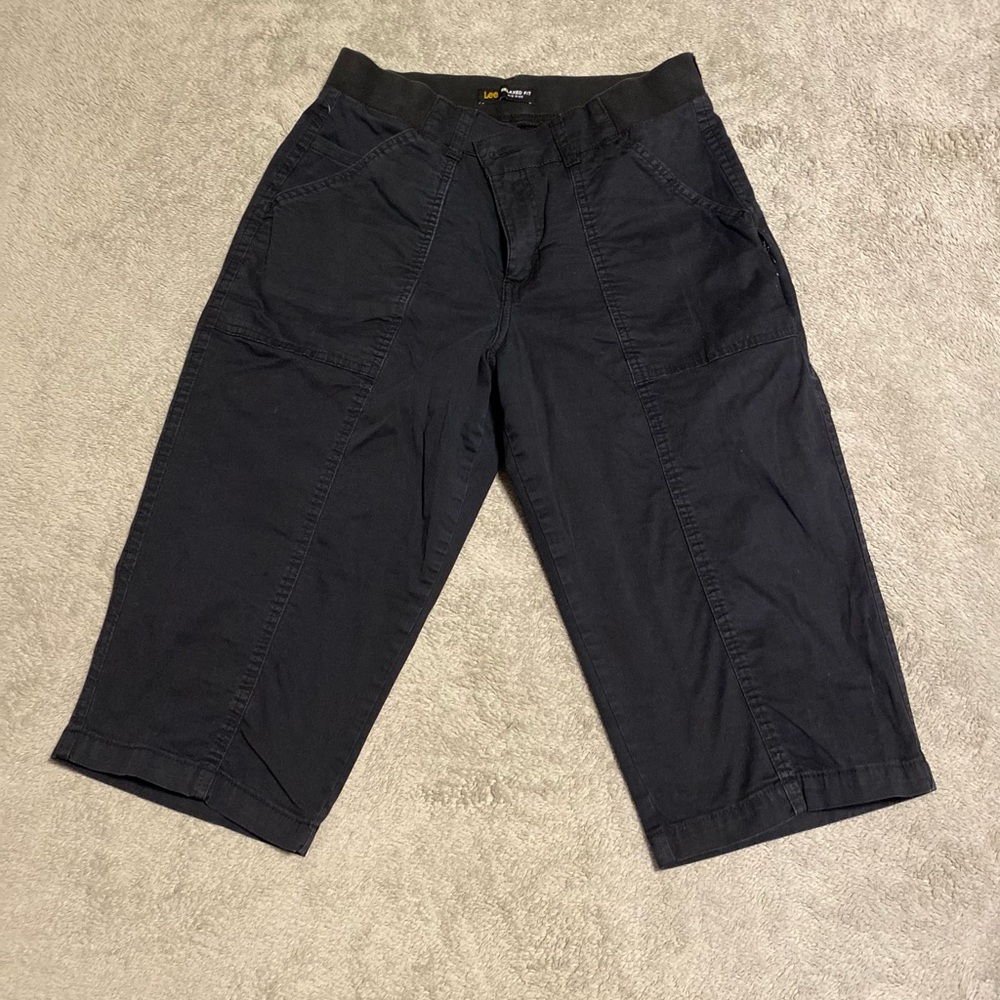 Lee Black Capris for Women
